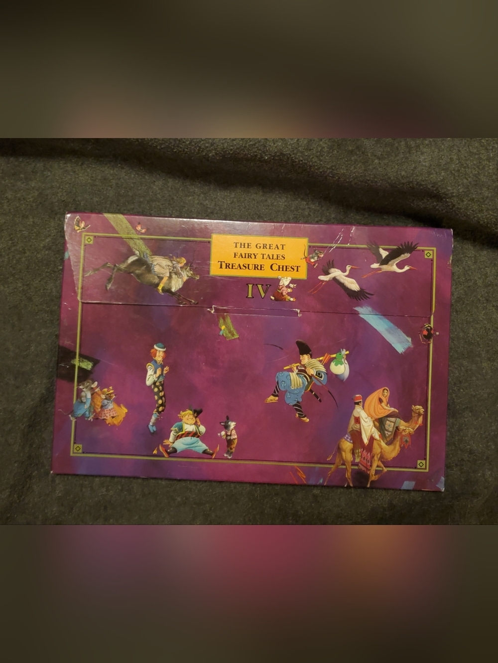 Great Fairy Tales Treasure Chest IV Jumbo Book Set 5 Large Children Books